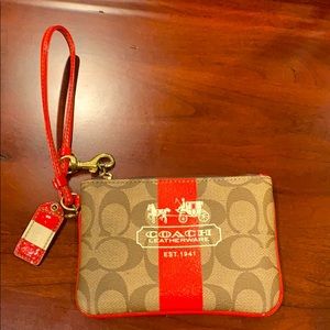 Small Coach Wristlet
